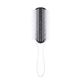 Escova Grande Denman D4 Branca de 9 Filas - Denman D4 White Styler 9 Row