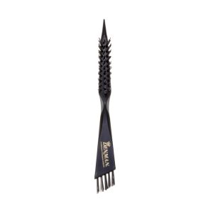 Escova Denman para Limpeza de Escovas e Pentes, Preto